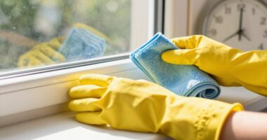safe cleaning with timing