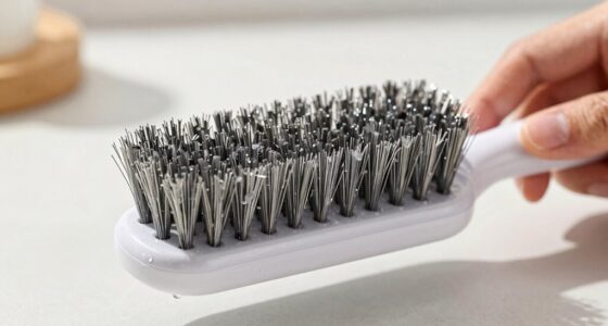self cleaning brushes still require user assistance