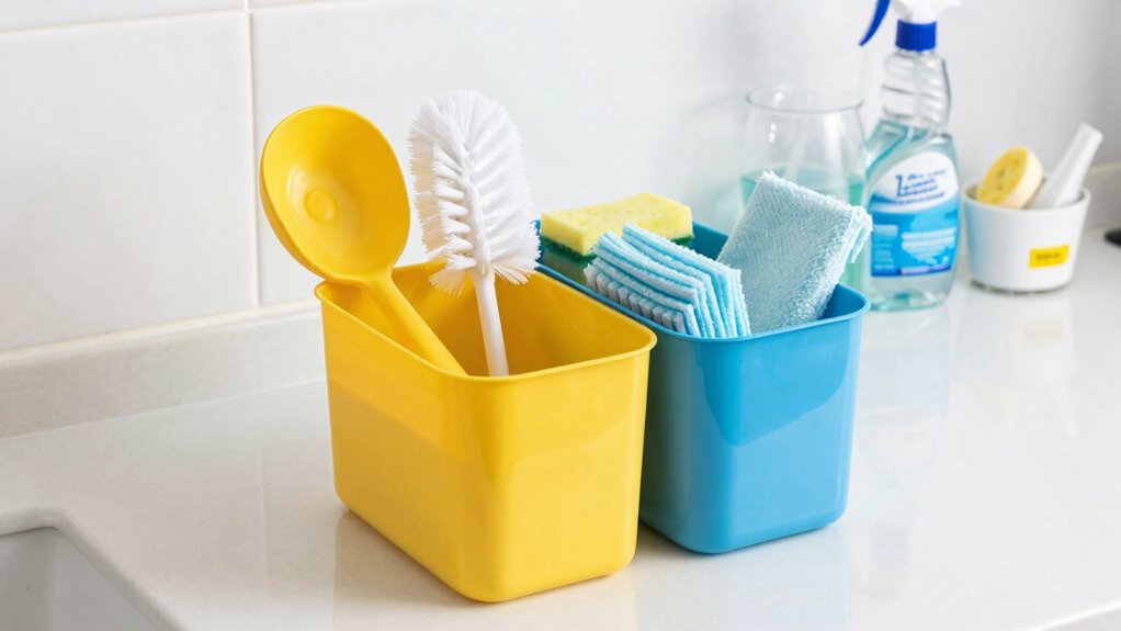separate disinfect dry label
