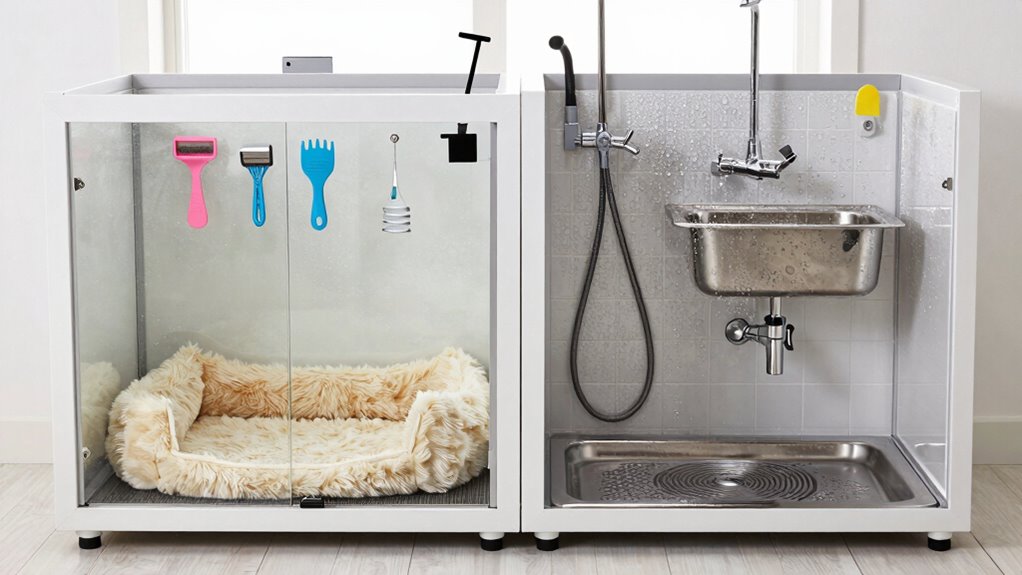 separate zones improve cleanliness