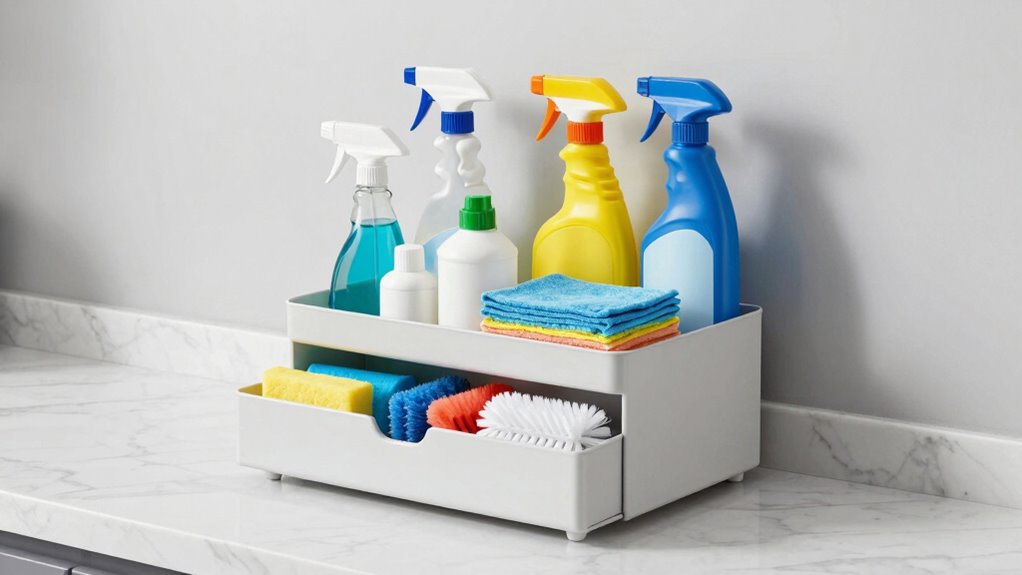 smart layered cleaning organization