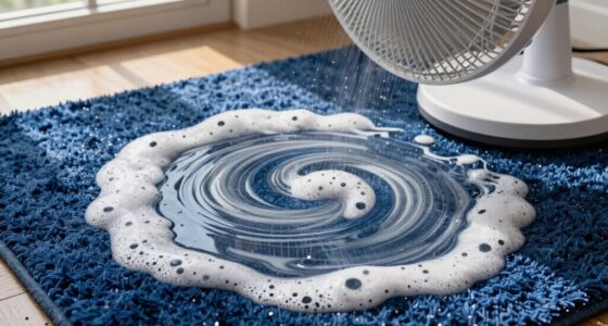 speed up carpet drying