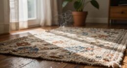 spring humidity revives rug odors