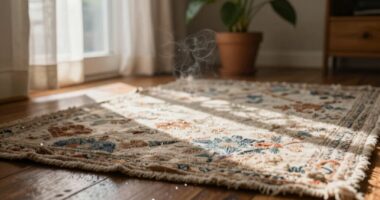spring humidity revives rug odors