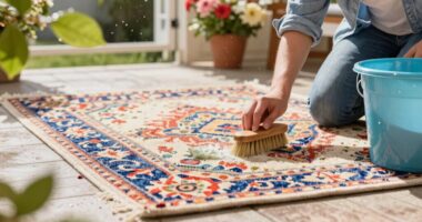 spring rug cleaning tips