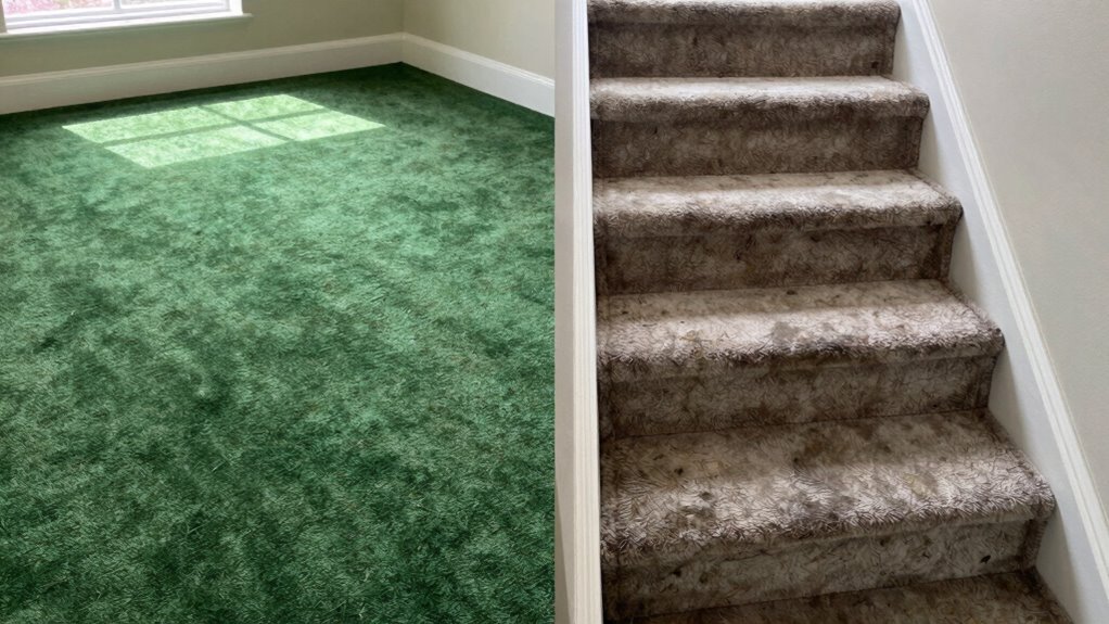 stair carpet maintenance differences