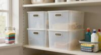 storage ease promotes cleaning