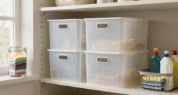 storage ease promotes cleaning