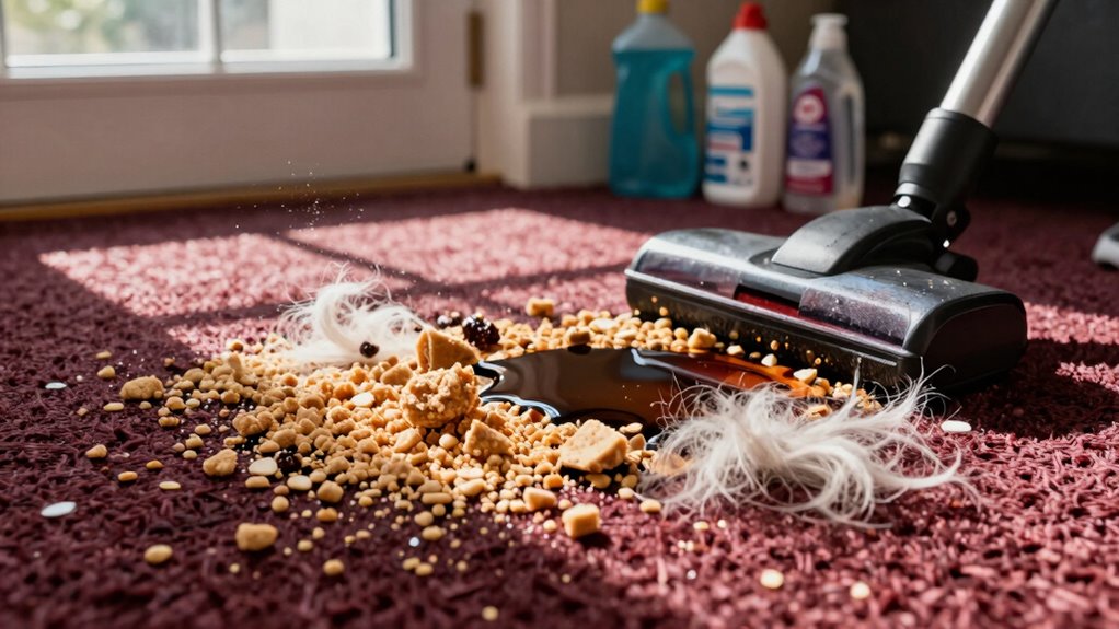systematic carpet cleaning approach