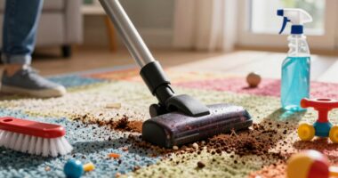 systematic carpet cleaning approach