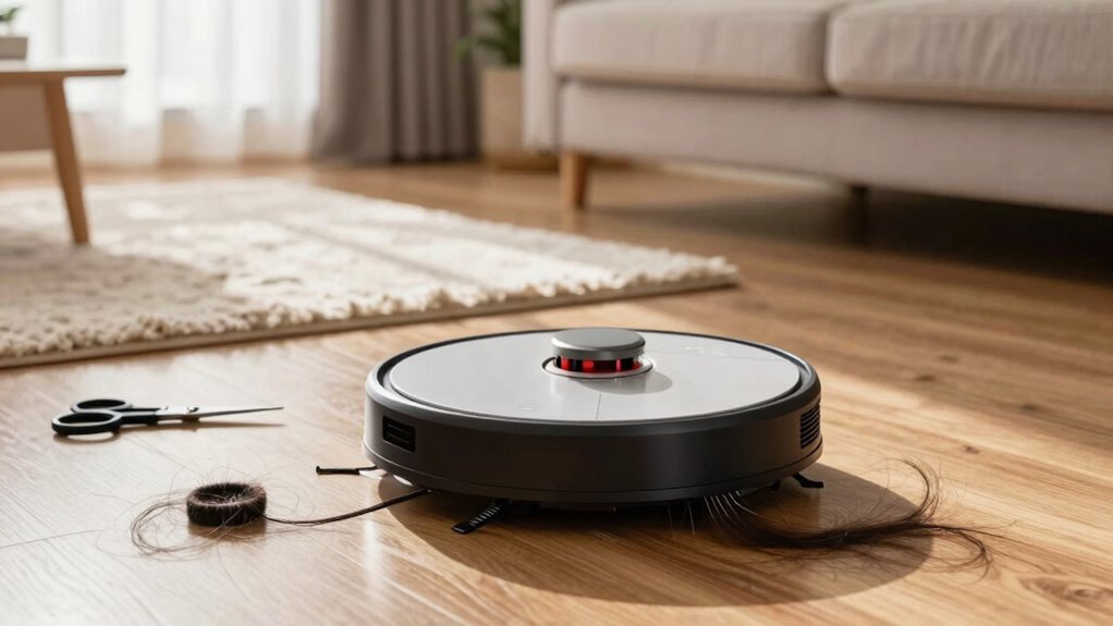 tangle prevention for vacuums