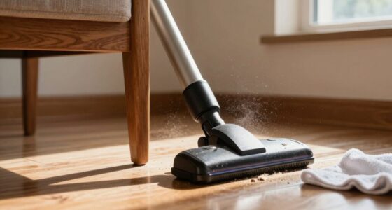 thoroughly clean chair legs