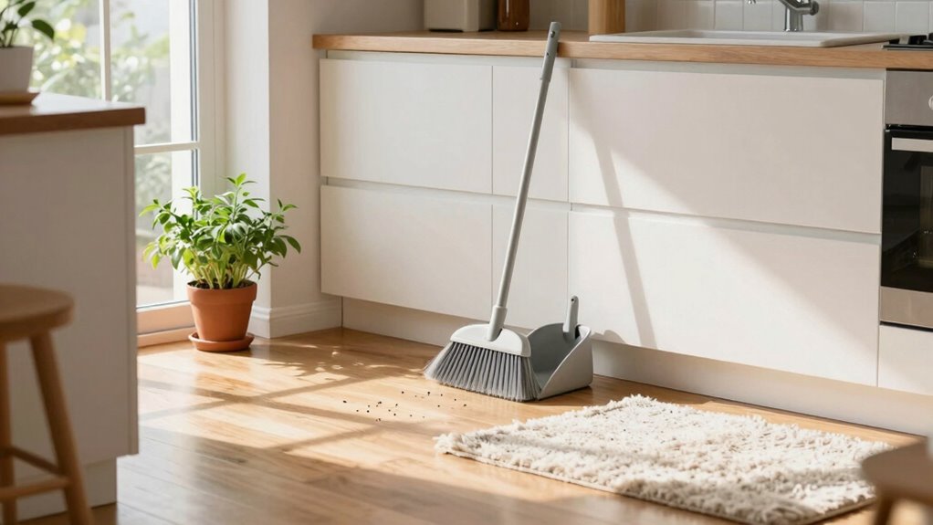 tidy habits for cleaner floors