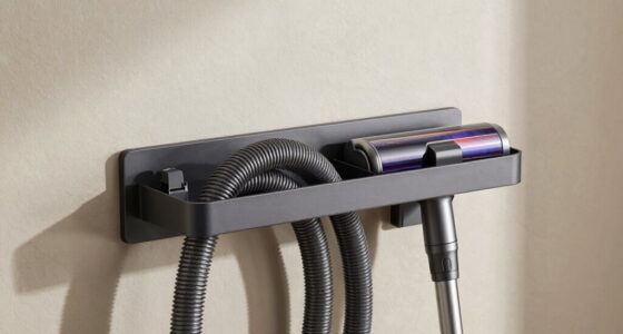 wall docks influence vacuuming routines