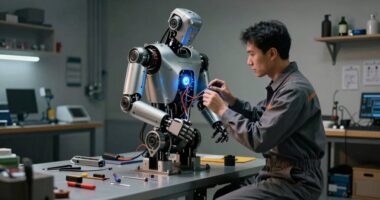 weekly robot maintenance routine