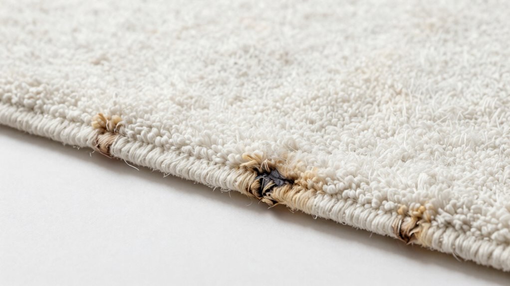 white carpet wick back prevention