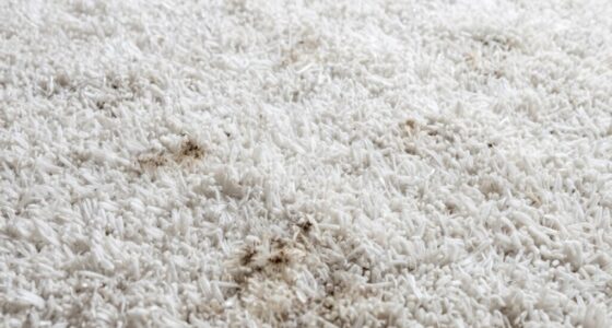 white carpet wick back visibility