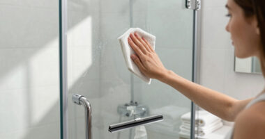 2 Easy Swaps Made Her Bathroom’s Existing Features Look Brand New