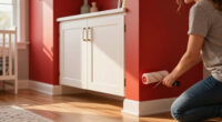 This Nursery Got A Bold Paint Redo With Built-In Cabinets