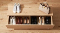 This Stylish Shoe Cabinet Transforms Narrow Entryways (It Can Hold Up To 30 Pairs!)