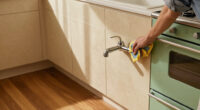 A Bland '70S Kitchen Became Warm And Modern After 1 Bold Design Choice