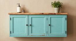A Vintage Farmhouse Makeover Made These ’80S Kitchen Cabinets Unrecognizable