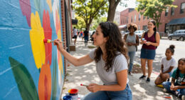 Santiago Launches Colorful Urban Renewal Initiative
