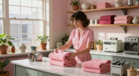 She Stores Sweaters In The Kitchen Of Her Pink-Drenched 1920S LA Studio