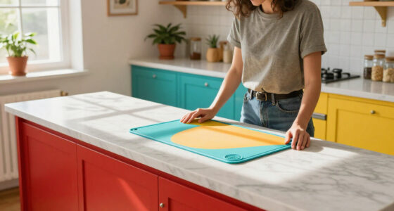 A $180 Kitchen Redo Has So Many Vibrant Colors And Renter-Friendly Hacks