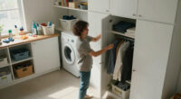 A Laundry Room Was An Eyesore Until IKEA Cabinets Gave It An Organized Redo