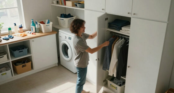 A Laundry Room Was An Eyesore Until IKEA Cabinets Gave It An Organized Redo
