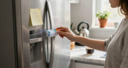 I Put A Dollar Tree Pill Organizer On My Fridge, And It’s A Game-Changer