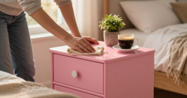 I Traded My 1930S Nightstand For This Pink Wayfair Find (See Why!)