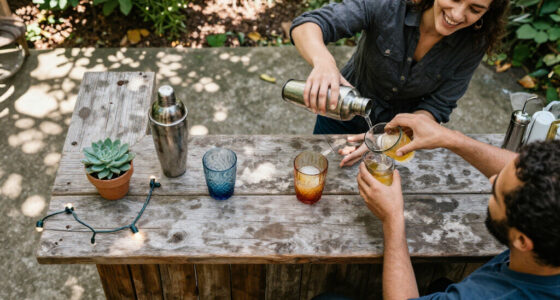 This DIY Couple Built The Coolest Backyard Bar For Almost Nothing — Here’s How