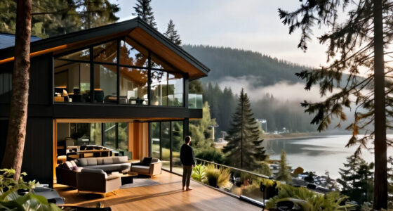 A West Vancouver Home Appears To Float Among The Trees