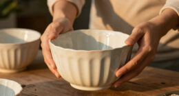 Turn Two Fluted Bowls From Dollar Tree Into Vintage-Style Planters